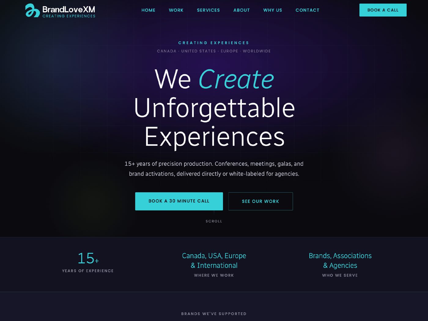 BrandLoveXM website