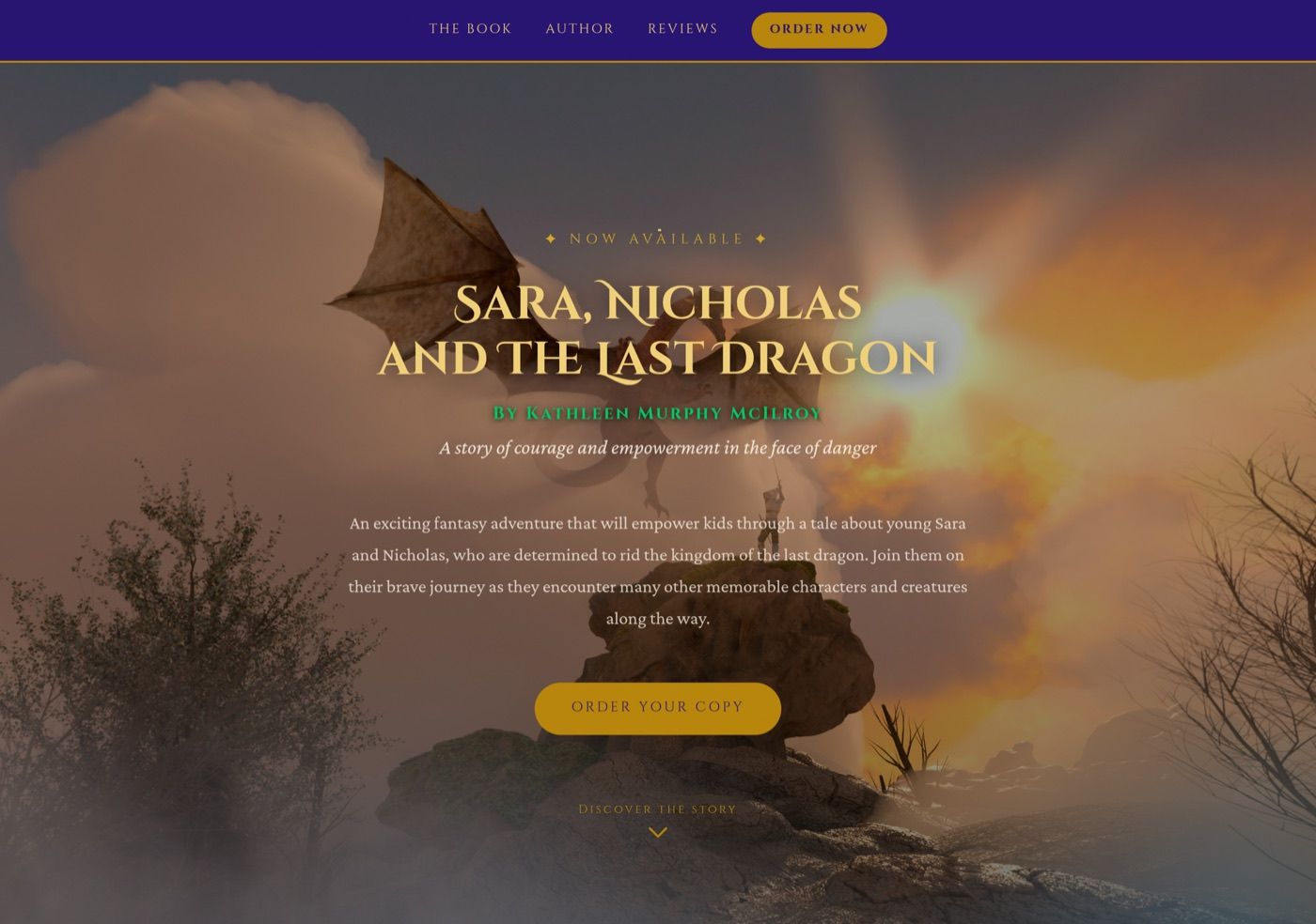 Sara Nicholas and the Last Dragon website
